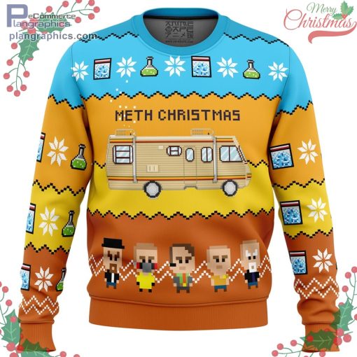 methy christmas breaking bad ugly christmas sweater 90 C1ViV