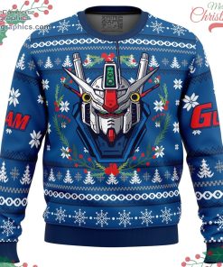 mobile suit rx 78 gundam ugly christmas sweater 83 eahTh