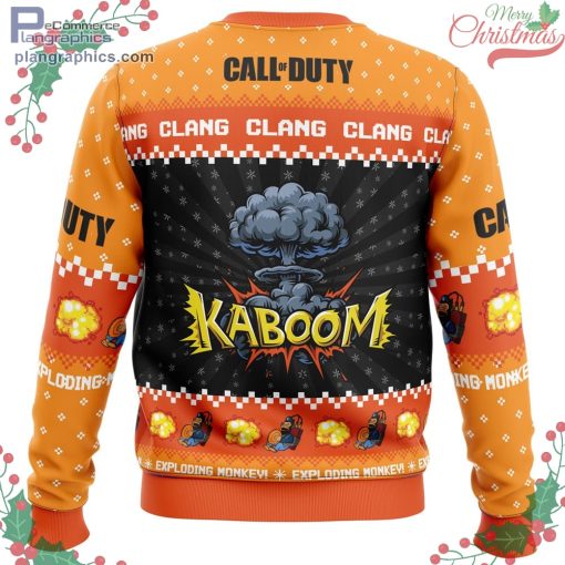 monkey bomb call of duty ugly christmas sweater 662 b1MSB