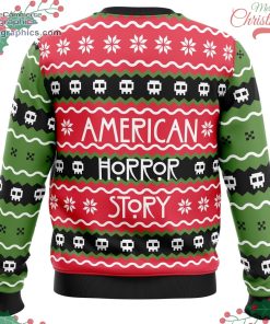 normal sweaters scare me american horror story ugly christmas sweater 658 QnNCY