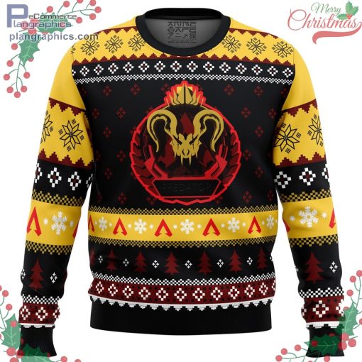 predator rank apex legends ugly christmas sweater 71 afuOi