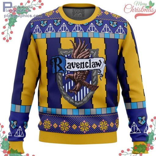 ravenclaw harry potter ugly christmas sweater 69 cnlc2