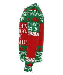 relax gringo funny ugly christmas sweater 342 PZ163