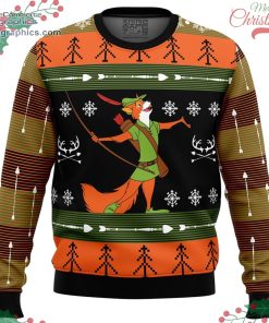 robin hood ugly christmas sweater 65 33OPA