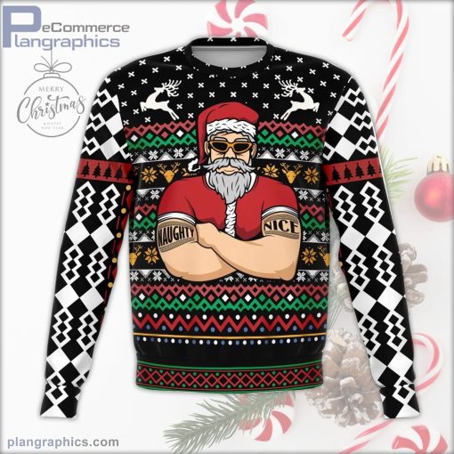 santa bouncer ugly christmas sweater 44 jlkhr
