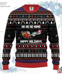 santa claus funny hohoho ugly christmas sweater 220 ug2U8