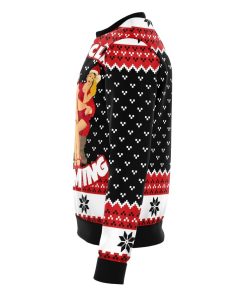 santa is coming ugly christmas sweater 337 9h6qr