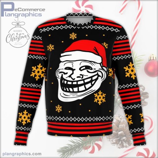 santa troll meme ugly christmas sweater 32 Pz0Au