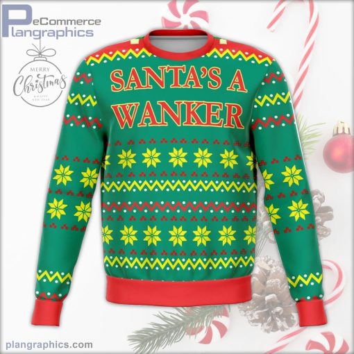 santas wanker offensive ugly christmas sweater 30 XmJJO