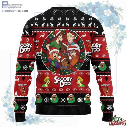 scooby doo 3d ugly christmas sweater 393 Usn3m