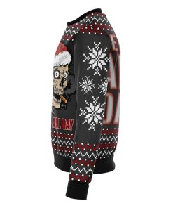 sleigh all day funny ugly christmas sweater 327 6Jvd0