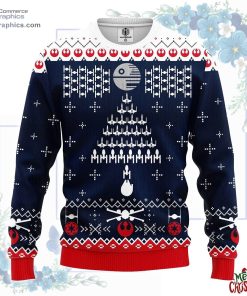 star wars fight ship ugly christmas sweater 135 743dq