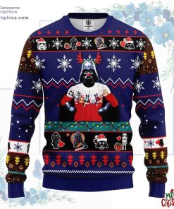 star wars funny ugly christmas sweater blue 134 AUCmQ