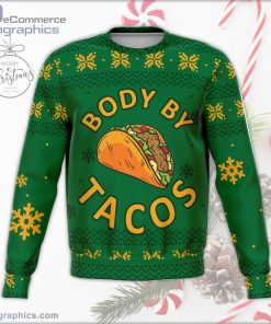 tacos ugly christmas sweater 22 KD3jt