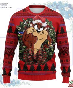 taz of looney tunes noel mc ugly christmas sweater 101 w7iGt