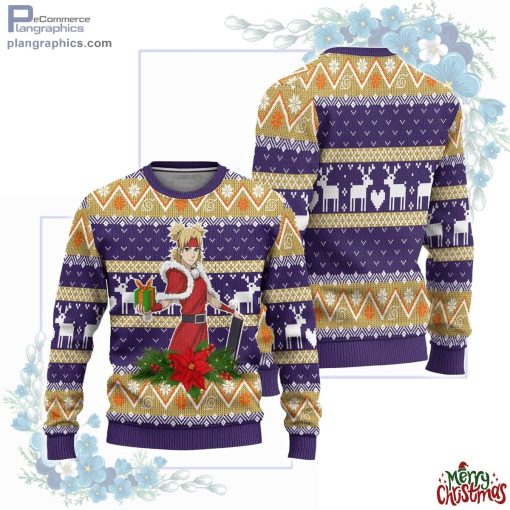 temari ugly christmas sweater custom naruto anime 432 e02eq