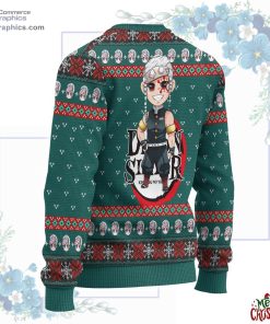 tengen uzui demon slayer anime ugly christmas sweater 310 ivCs7