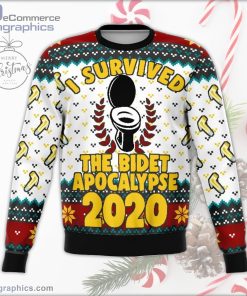 the bidet apocalypse ugly christmas sweater 20 xJJhy