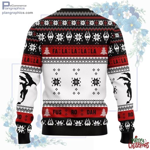 the elder scrolls ugly christmas sweater 306 gyiat