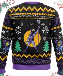 the evil power of christmas he man ugly christmas sweater 490 HtNhA