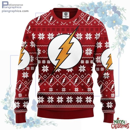 the flash ugly christmas sweater 93 dWk0F