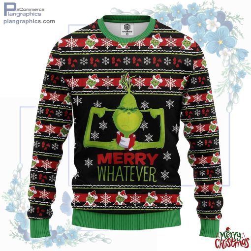 the grinch ugly christmas sweater 91 SF743