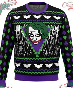 the joker ugly christmas sweater 34 jWLbA