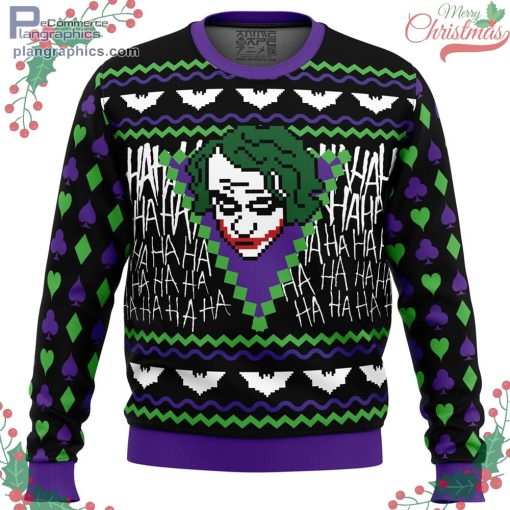 the joker ugly christmas sweater 34 jWLbA