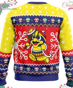 the king super mario bros ugly christmas sweater 487 DaZQL