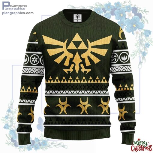 the legend of zelda ugly christmas sweater 88 sY7je