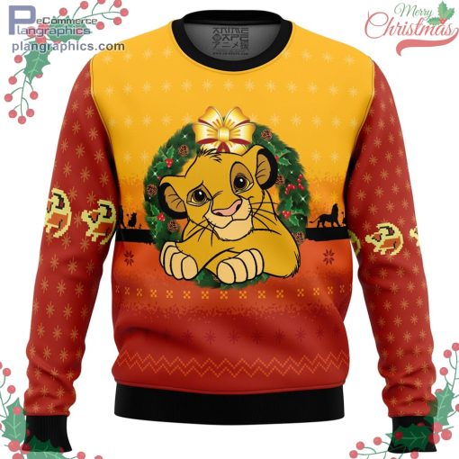 the lion king ugly christmas sweater 32 Xh2IN
