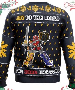 the zord has come power rangers ugly christmas sweater 484 6C3JH