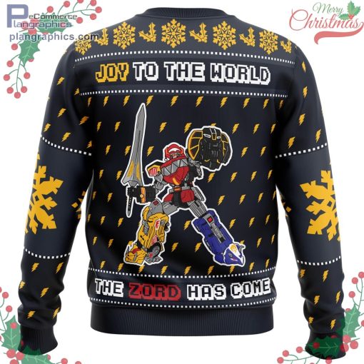 the zord has come power rangers ugly christmas sweater 484 6C3JH