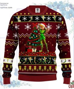 tinker bell ugly christmas sweater red 73 8vIE8