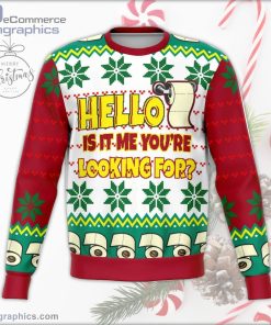 tissue hello ugly christmas sweater 14 KuLCR