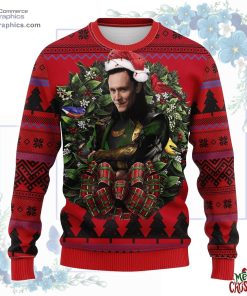 tom hiddleston loki avengers noel mc ugly christmas sweater 67 UgwYJ