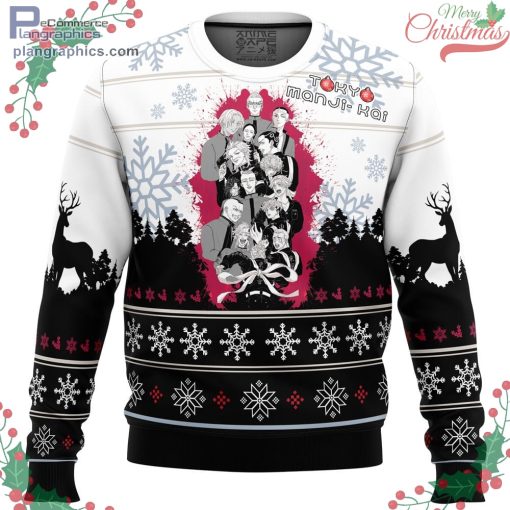 toman tokyo revengers ugly christmas sweater 21 P13sw