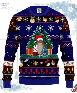 totoro ugly christmas sweater 57 awk15