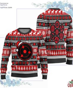 uchiha sharingan anime ugly christmas sweater naruto 426 oMJvb