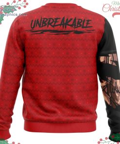 unbreakable red riot my hero academia ugly christmas sweater 627 6EsvH