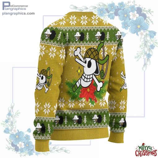 usopp one piece anime ugly christmas sweater 277 WYGFT