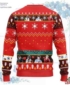 v bts ugly christmas sweater red 276 Pmhd9
