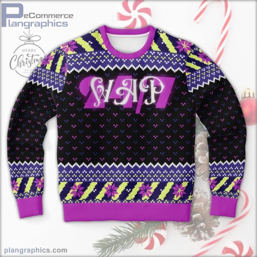 wap 247 ugly christmas sweater 9 JuyXO