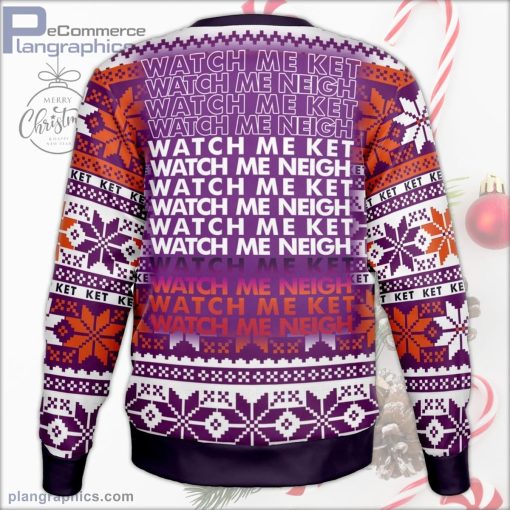 watch me ket ugly christmas sweater 160 bECYq