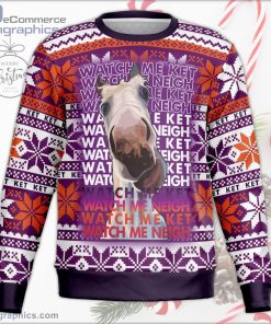 watch me ket ugly christmas sweater 7 GtKHk