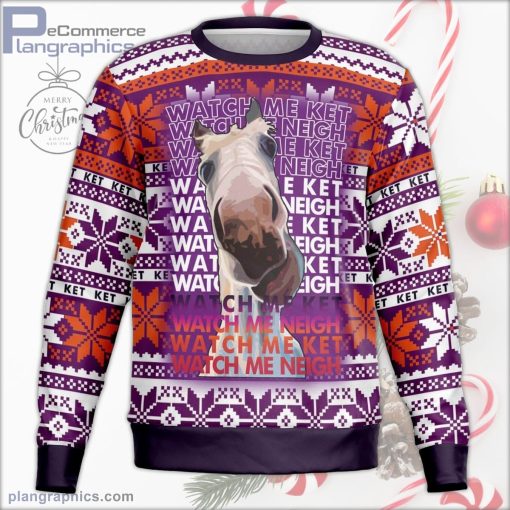 watch me ket ugly christmas sweater 7 GtKHk