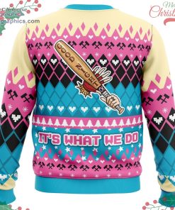 were bad guys harley quinn dc comics ugly christmas sweater 625 INAex