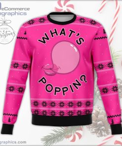 whats poppin ugly christmas sweater 5 gCqye