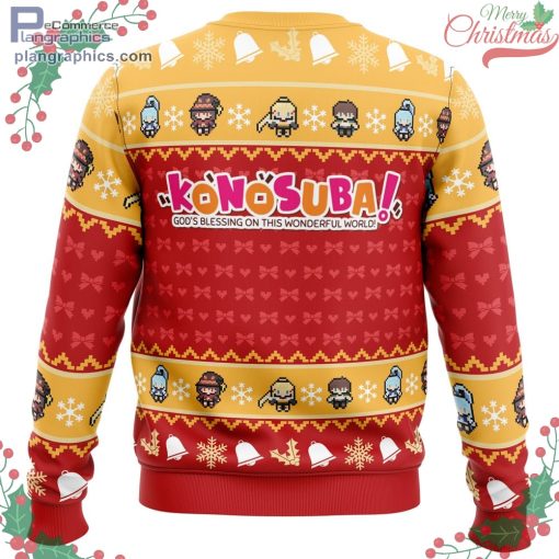 wonderful christmas konosuba ugly christmas sweater 623 trfY8