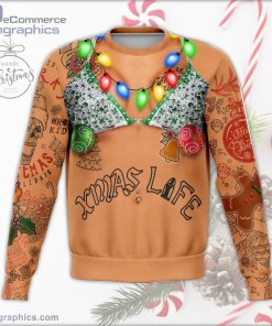 xmas life ugly christmas sweater 4 p4CdN